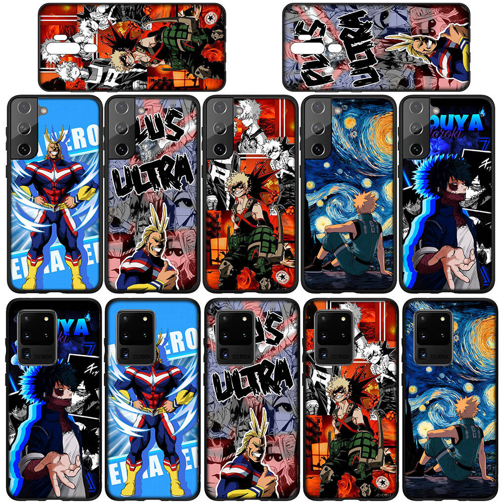 for iPhone 17 16 15 Xiaomi Poco F7 F8 X7 X6 C85 C75 C71 M8 Redmi Note 14 13 12 11 Pro Max 14C 13C 15C A3 A4 Phone Case Lovely My Hero Academia Cover