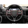 ABS Silver Interior Cover Steering Wheel Trim Fit For 2017- Maserati Levante