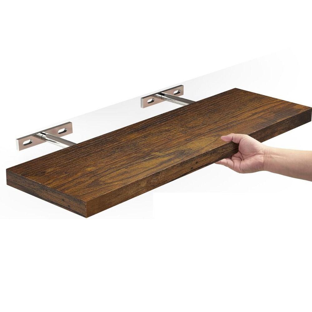 Invisible Brackets Floating Shelves Durable Display Stands Plant Rack  Sundries Storage