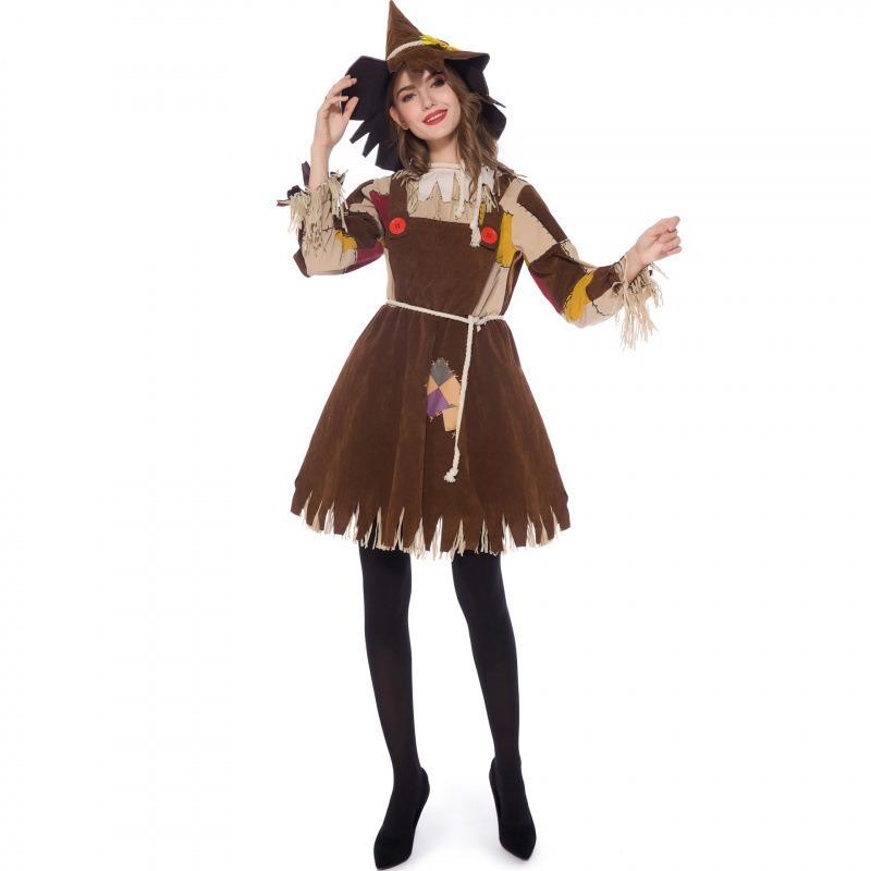 Halloween costume rice man costume cosplay circus actress clown uniform