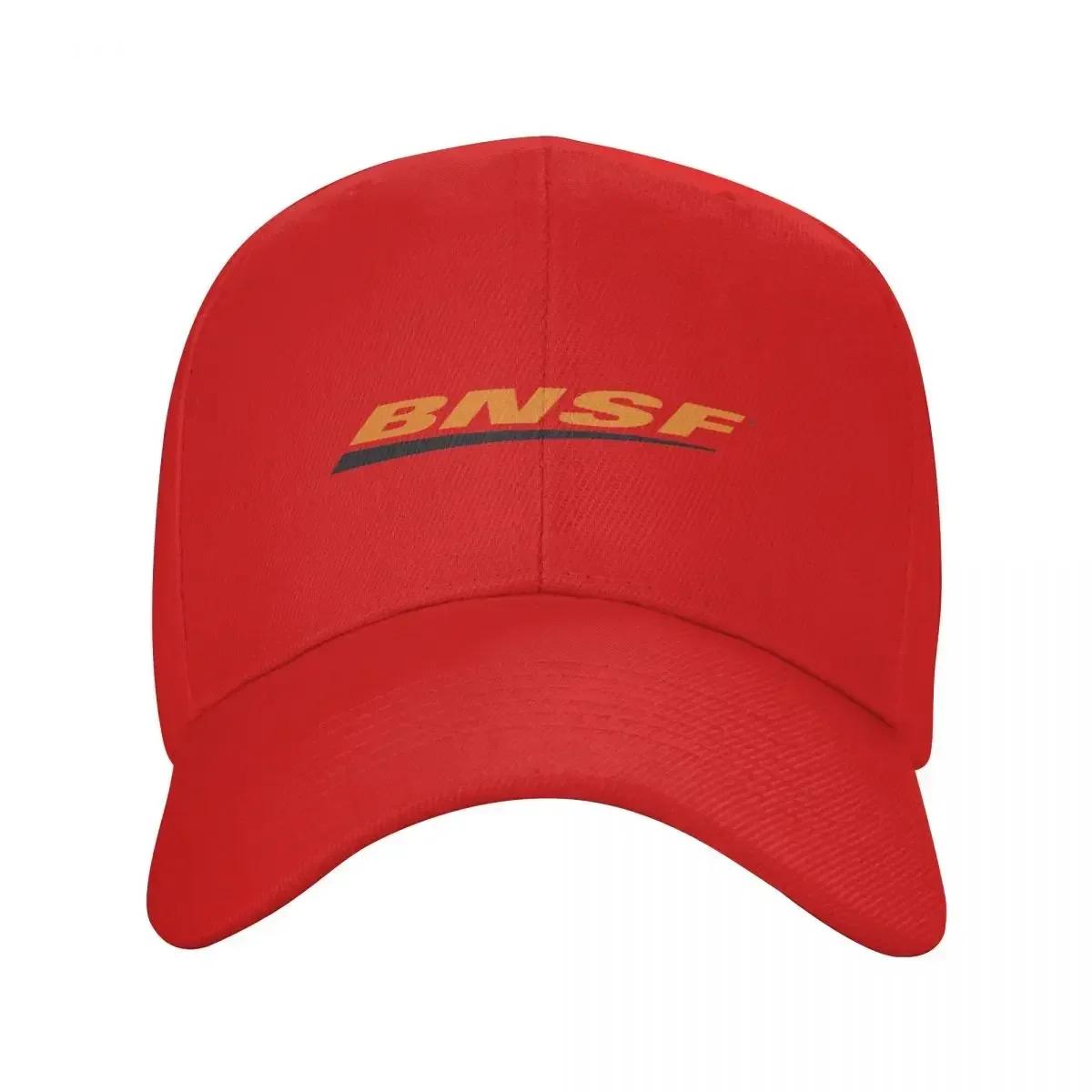 BNSF Train Logo Baseball Cap Anime Birthday Uv Protection Solar Hat Snap Back Hat For Girls Mens