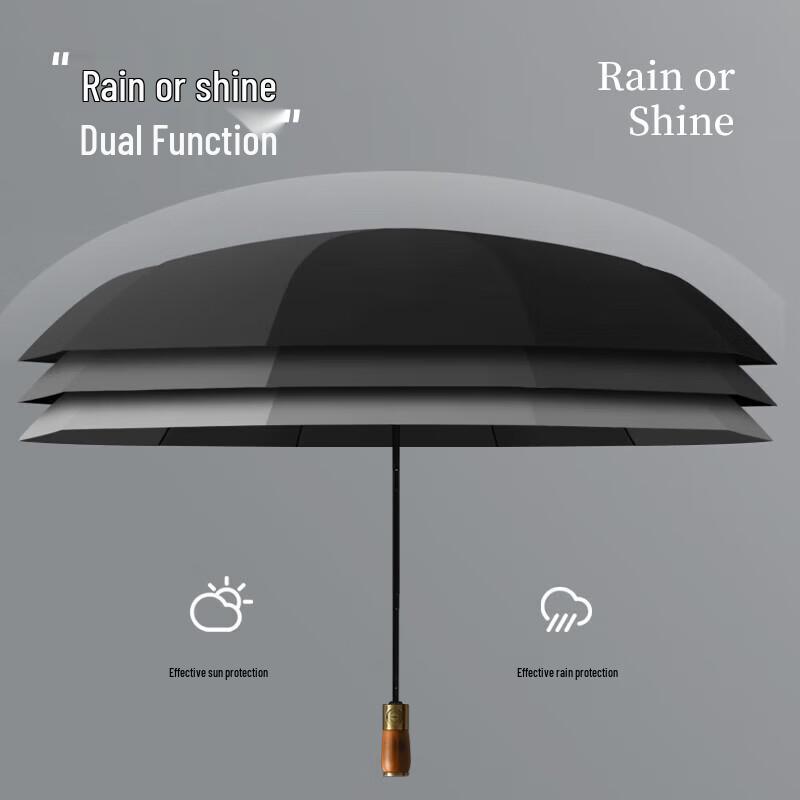 MAYDU M3396 Automatic Three-Fold Business Umbrella