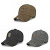 Winter Mens Knitted Baseball Cap With Ear Protection For Outdoor Sports And Casual Wear
