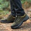 Wanderschuhe Herren Outdoor Schnürschuhe Rutschfest Dicksohlige Kampfstiefel Herren Langlebig Atmungsaktiv Lässige Stiefeletten Herren