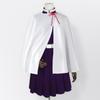 Demon Slayer Tsuyuri Kanao Cosplay Costume Demon Slayer Purple Uniform Embroidered Daily Fabric Outfit