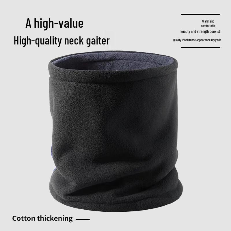 Unisex Fleece Neck Gaiter for Outdoor Warmth and Wind Protection