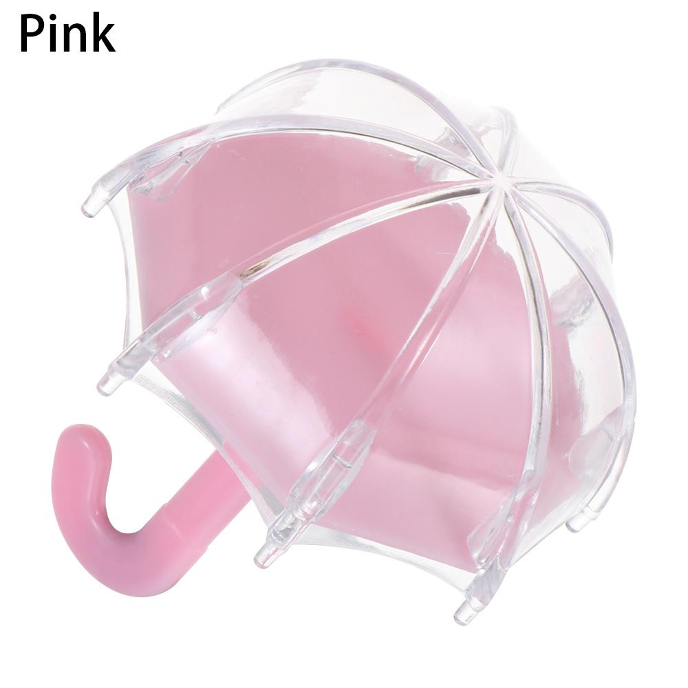 1PC Transparent Plastic Umbrella Candy Box Sugar Jar Storage Box Cookies Bag Gift Box Home Decoration Wedding Supplies