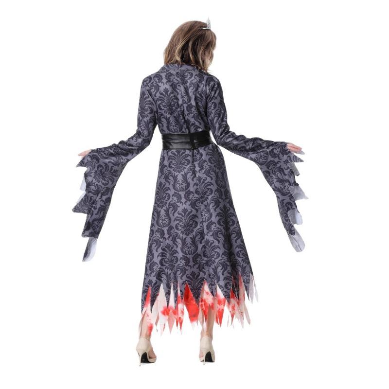 Halloween Bloody Ghost Bride Vampire Witch Bloody Ghost Bride Horror Skull Show Costume