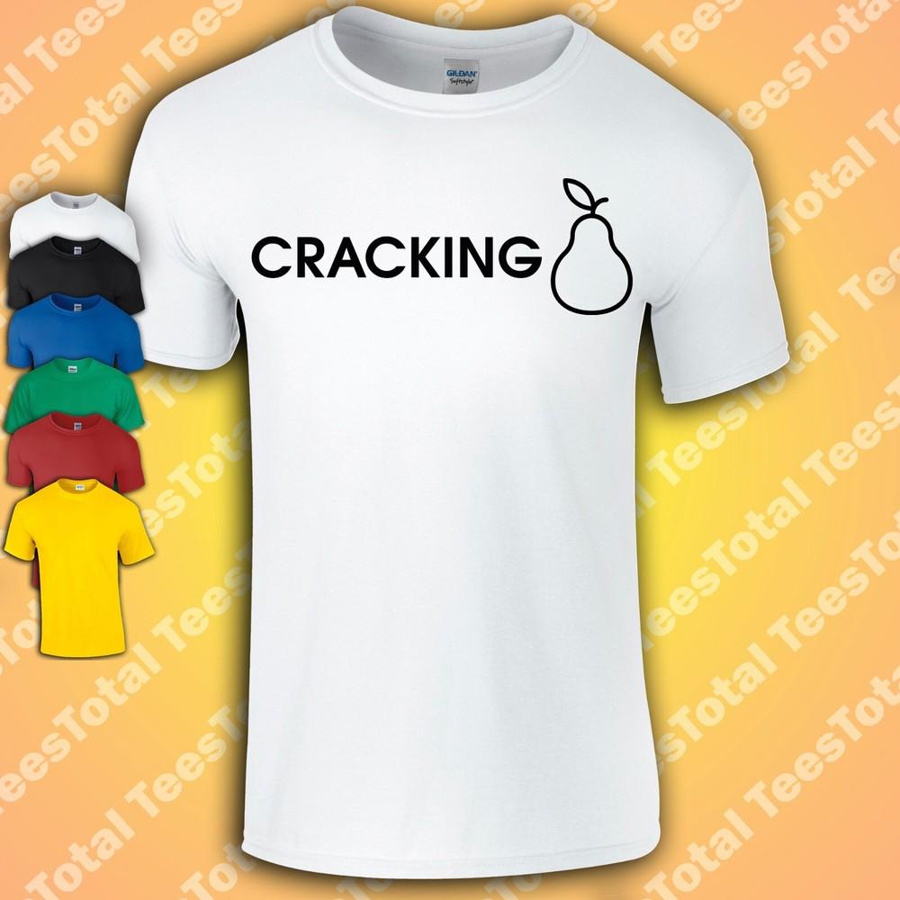 

Cracking Pair Pear T-Shirt | Funny | Boobs | Dad Joke | Novelty | 3XL