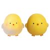 Niedliches Cartoon Gelbes Küken Nachtlicht für Kinder Kreative Schlafzimmer Nachttischlampe Großhandel