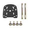 Motorcycle Tail Top Box Rear Luggage Base Plate Bracket For Helmet Trunk Quick Release Shelf Holder