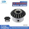 Bevel Gear 1M 25/30Teeth Inner Bore 6/8/10/12/14/15/16mm Gear 90 Degrees Transmission Precise Bevel Gear