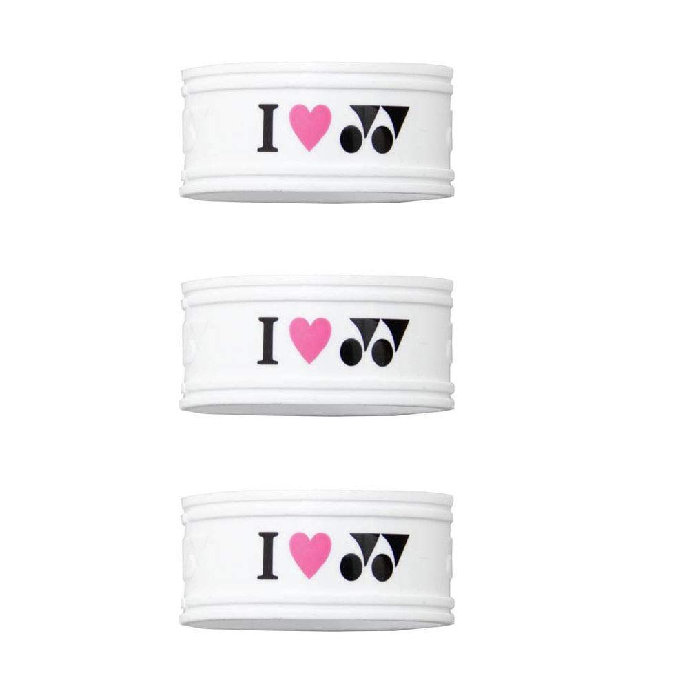 

YONEX Tennis Grip Band Set of 3 White (1 piece) AC173-011-3SET
