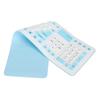Foldable USB Wired Keyboard Waterproof Silent Keyboard Portable Silicone Keyboard  Computer Game