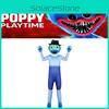 Poppy Playtime Huggy Wuggy Dad Cosplay Jumpsuits Mask Party Costume Outfits Perfect For Cosplay Parties And Halloween!