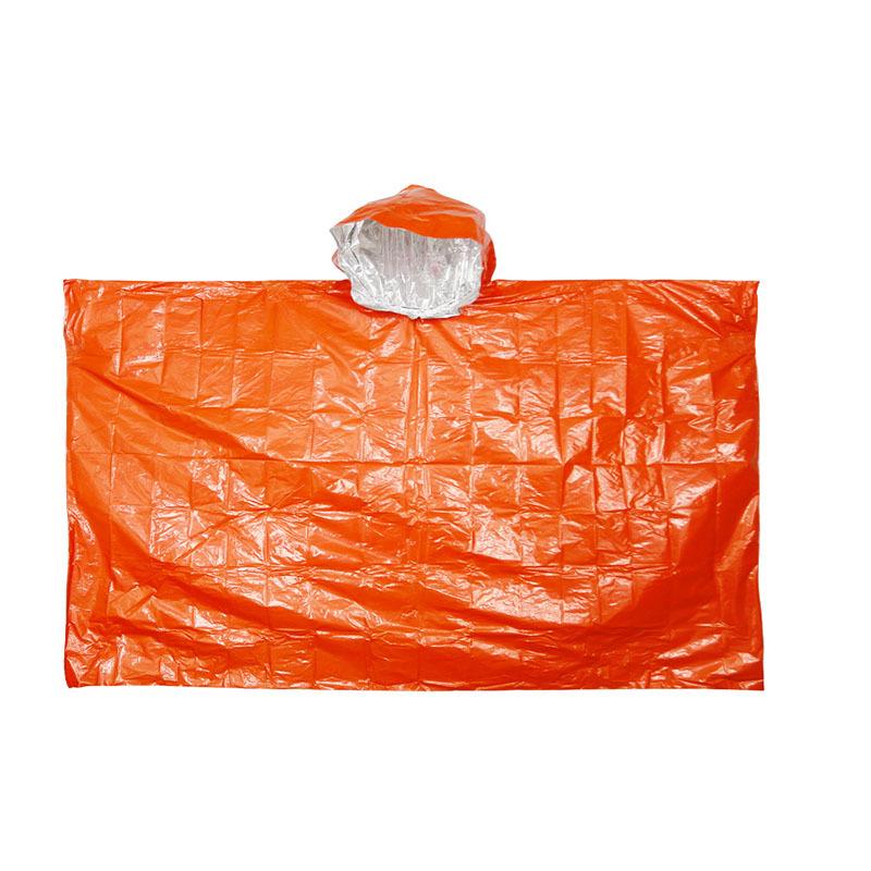 

Аварийный плащ для выживания на открытом воздухе, аварийный кемпинг, потеря температуры на открытом воздухе, изоляция и теплое снаряжение, спасательное одеяло красный