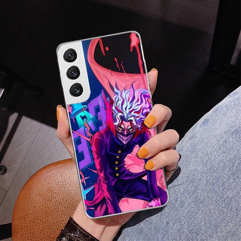Anime D-Dandadans Okarun Phnoe Case for Samsung Galaxy S26 S25 Edge S23 S24 Ultra S22 Plus S21 S20 FE Unique Cover Soft Coque Ga