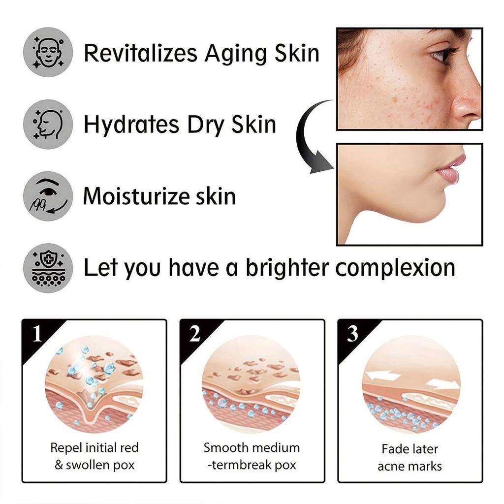 Anti Aging Whitening Essence Cream Nourishes Skin, Moisturizes and Repairs Damaged Skin, and Protects Skin Growth