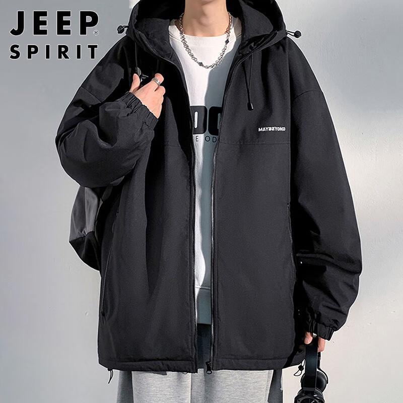 JEEP SPIRIT Men's Hooded Winter Padded Jacket