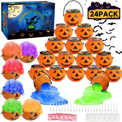 Novedad Set de Regalo para Fiesta de Halloween – Colección de Juguetes Cubo de Bruja y Calabaza, Bolsas Divertidas de Dulces para Truco o Trato para Niños, Recuerdos Espeluznantes para Fiestas