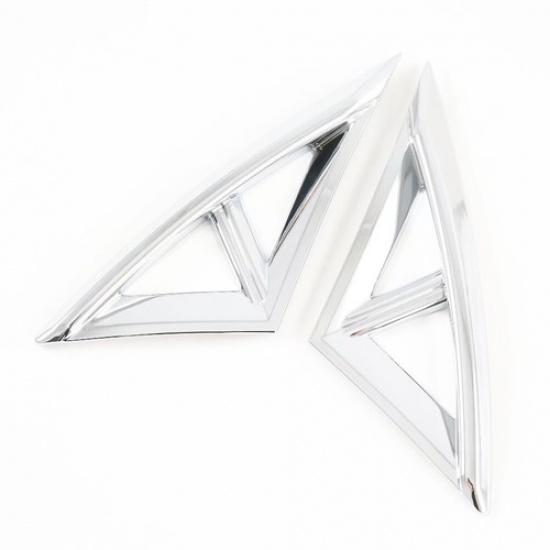 Chrome For Hyundai elantra 2021 2022 Front foglight lamp Garnish Cover trim Chrome