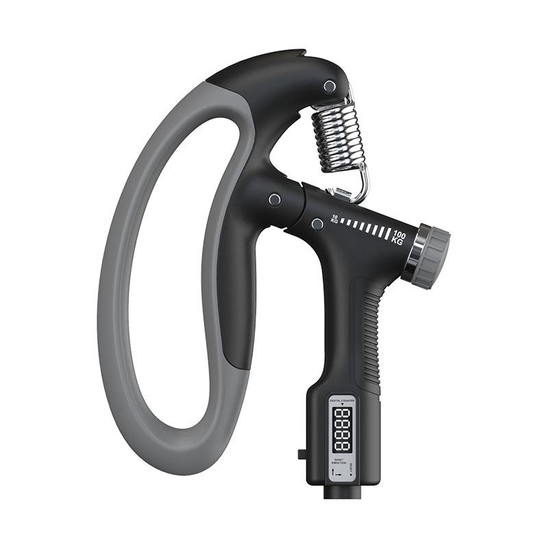 Cross-Border Adjustable Counting Gripper for Finger Strength Training - Portable Outdoor Fitness Equipment