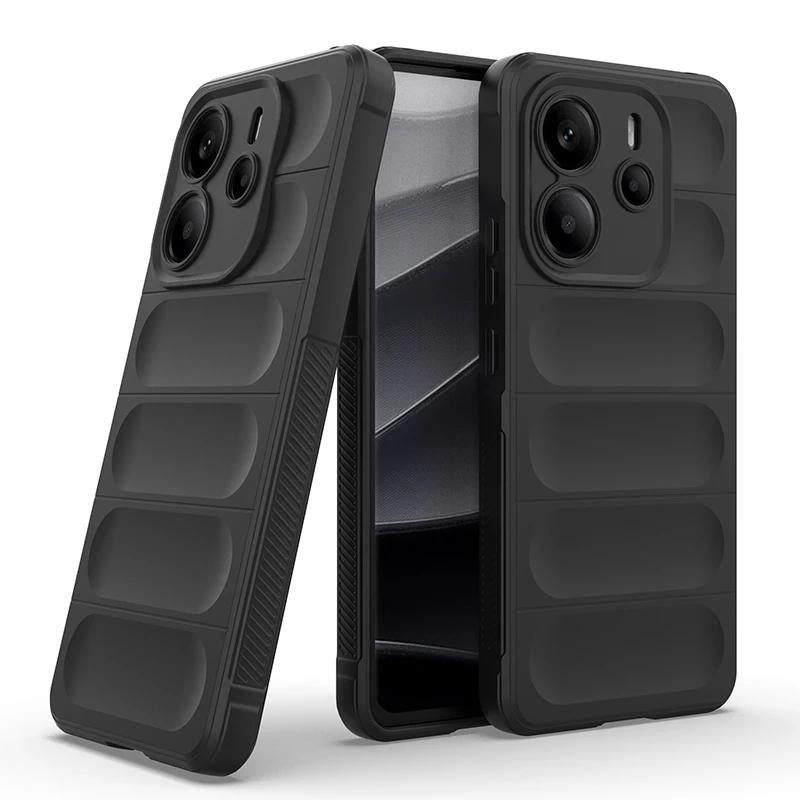 Custodia Morbida Corazzata per Telefono per Huawei Honor 200 400 Lite 90 Pro X9 X9b X50 X50i X60 X9C Cover Intelligente in Silicone Liquido Coque Funda
