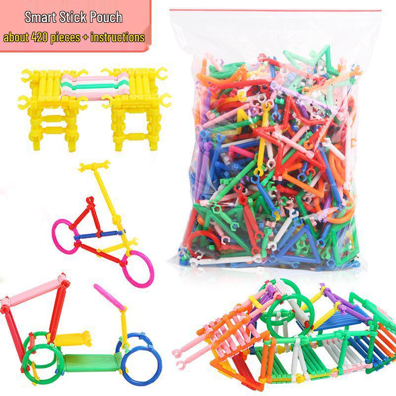 

Clever Magic Wand Building Blocks: Interlocking Toys for Boys & Girls