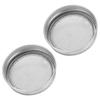 2Pcs Seed Sprouting Jar Filter Lids Stainless Steel Germination Accessory for Regular Mouth