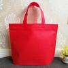 Reusable Non Woven Shopping Tote Bags Bright Colors For Grocery Errands Business Events