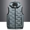 Thick Vest Men Fashion Warm Vests Sleeveless Jacket Coat Solid Color Waistcoat