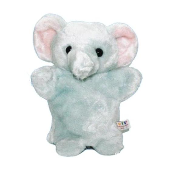 PUPPET COLLECTION ZOO Elephant Hand Puppet Blue