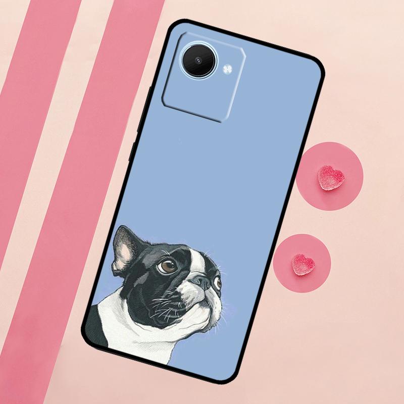 Englische Bulldogge Mops Für Realme 15 10 11 12 13 14 Pro Plus C65 C67 C75 C63 C61 C55 C51 C53 C35 GT6 GT7 Pro Hülle