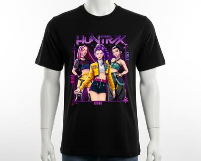 T-shirt Cartone Animato Demone Anime Idolo K-pop Maglietta Film Regalo di Halloween Gruppo Idolo