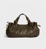 Women's Crossbody Large Capacity Simple Handbag Commuter Shoulder Boston Bag Stylish Versatile Work Bag Soft Polyester Interior