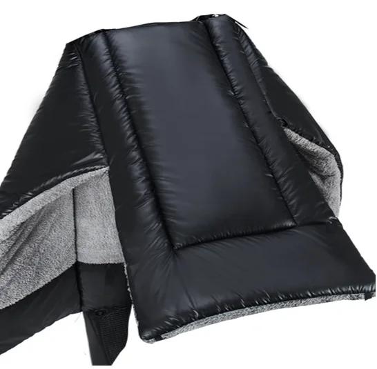 

Зимний чехол для ног для скутеров, защита от дождя, ветра, холода, наколенник для мотоцикла, утеплитель для колен, водонепроницаемый зимнее одеяло