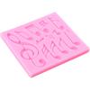 ZiXiang Music Theme Fondant Mold Musical Notes Piano Silicone Molds Musical Keyboard Microphone Molds Music Notes Lace Mat For Sugar Cake Decorating