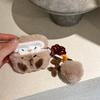 Cartoon-Plüsch-Capybara für AirPods Pro 1 Apple Bluetooth Wireless 1/1/1. Generation Kopfhörerhülle süß weiblich