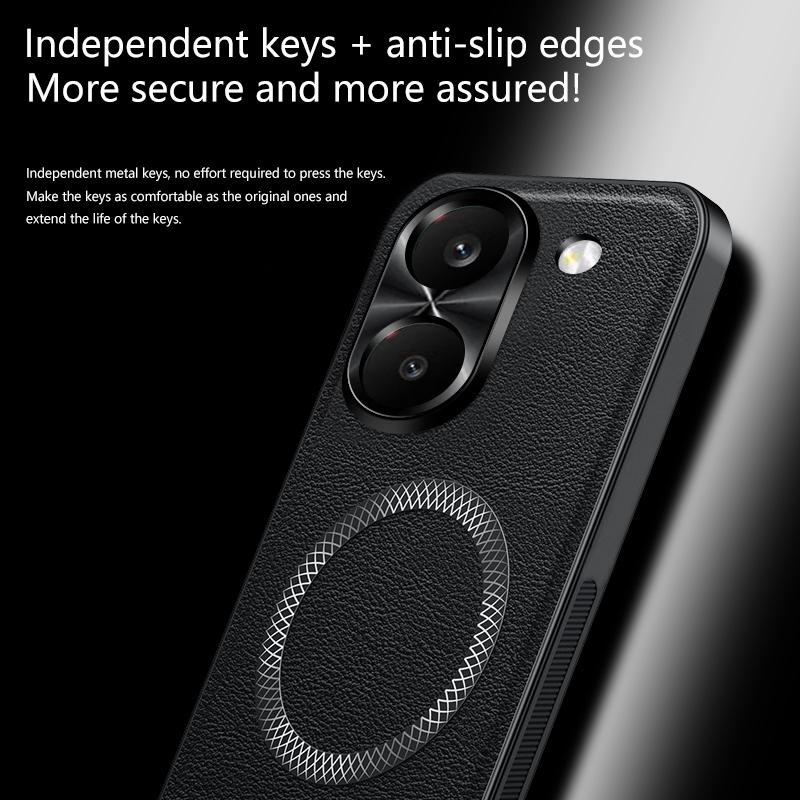 For Mi Poco F8 M8 X7 M7 F7 X6 F6 Pro X8 Pro Max High End Leather Metal Magnetic Ring Phone Case For Mi Poco F8 F7 Ultra