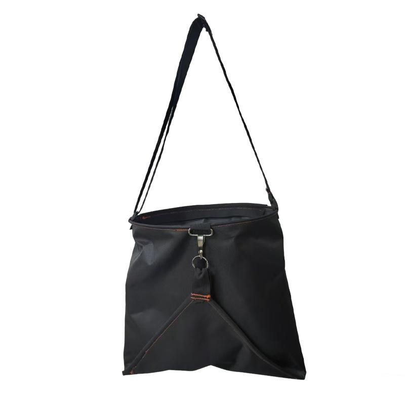 

Сумка-фартух для збору фруктів на відкритому повітрі Зручна Практична Швидкознімна Сумка для зберігання Водонепроникна сумка 40*38cm чорний