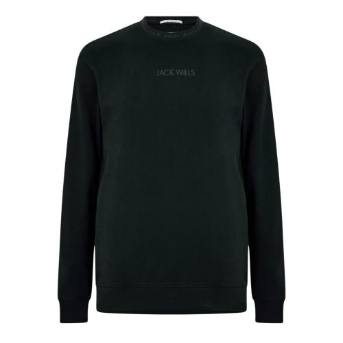 Jack Wills Mens Jacquard Crew Neck Sweatshirt