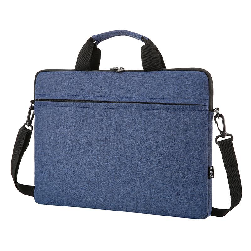 

TS JYL laptop bag,Thick Large Business Briefcase Unisex Laptop Meeting Office Document 15.6 синий