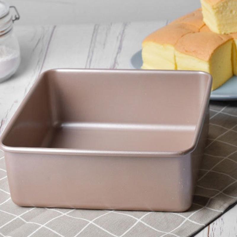 Rectangle Loaf Pan Round Shape Bread Baking Mould Cake Bread Toast Non-Stick Toast Box with Lid Household Kitchen Baking Tools