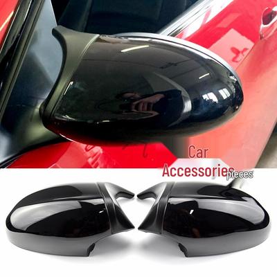 BMW E90/E92/E81/E82/E87 Carcasă Capac Oglindă Retrovizoare Negru Lucios