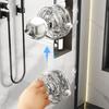 Powerful Suction Cup Glass Door Handle Reusable Waterproof Bathroom Grab Removable Door Handle Easy To Install