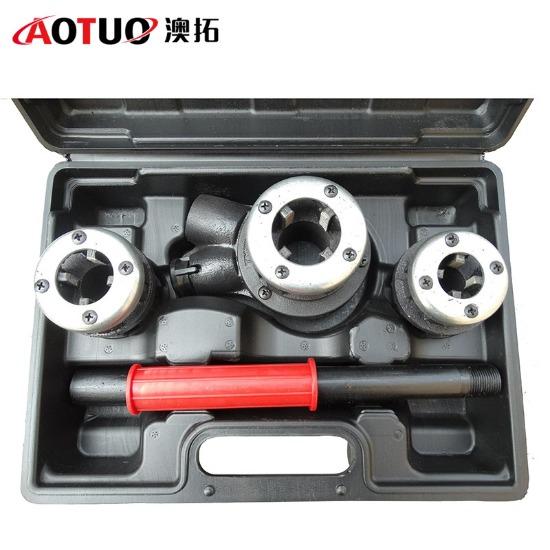 

4-1-дюймовый ручной резьбонарезной станок Ручной шарнирный резьбовой ключ Трубный шарнирный провод Оцинкованный труборезной станок