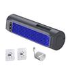 Rechargeable Cross Fan for Desk and Wall Mount - USB Powered Portable Fan for Home