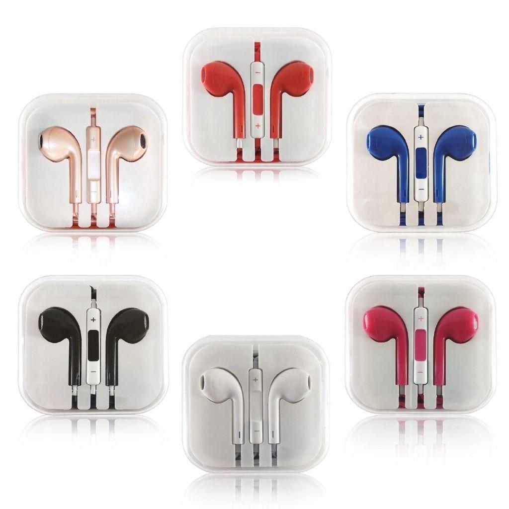 New Headset Headphone For Iphone 5 5s 6 6s 7 Earpods Earphones Wremote Mic