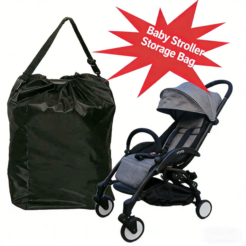 Hot-Selling Baby Stroller Dust Cover & Storage Bag, Universal Travel Check Bag, Perfect for Family Vacations & Airport Trips