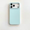 Two-Color Liquid Silicone Case for iPhone 17 Pro Max - Anti-Fall, Compatible with iPhone 14/15/16